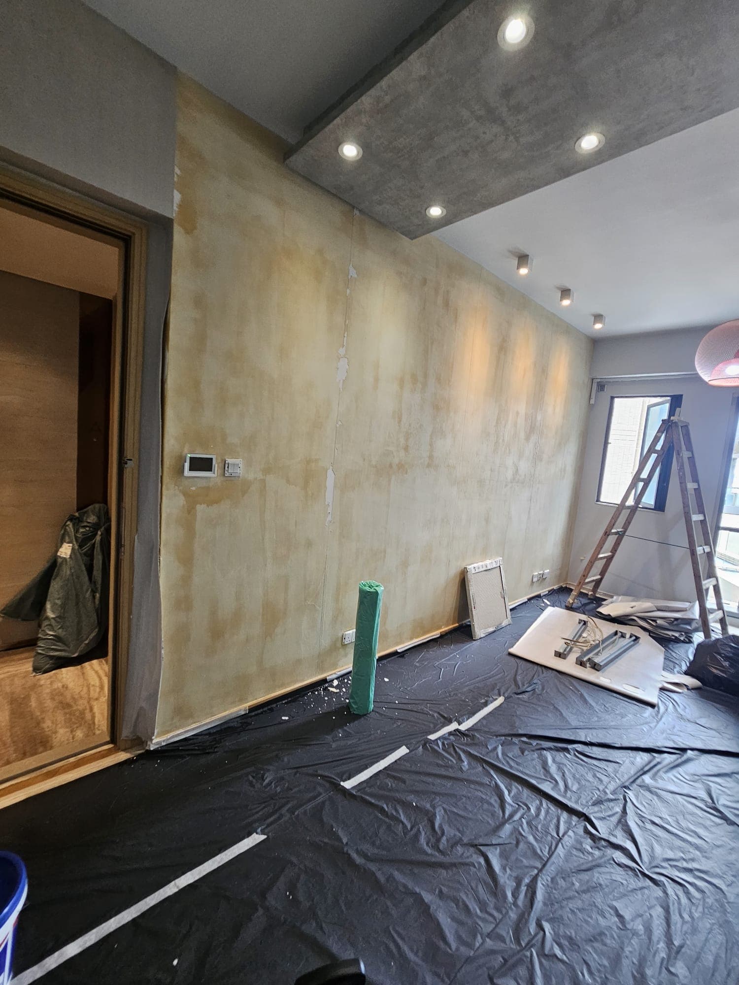 Before: home renovation work