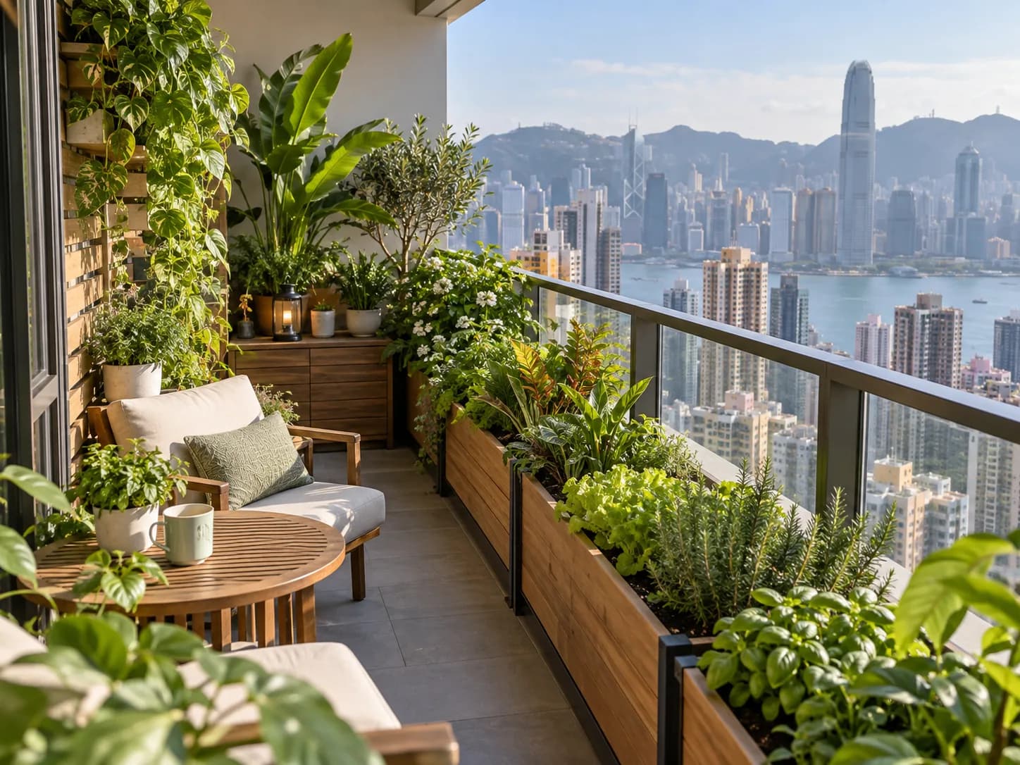Balcony Garden Retreat